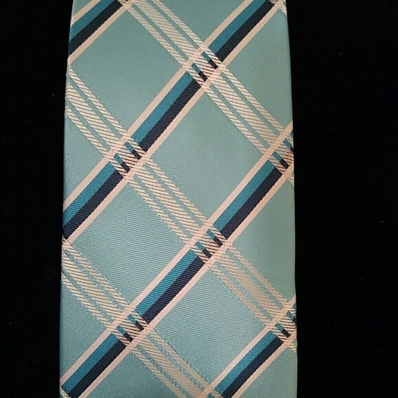 MEN'S FRATELLO WOVEN SLIM TIE AND POCKET SQUARE - Picture 2 of 3